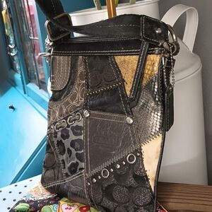 Coach Patchwork Swingpack Crossbody Bag